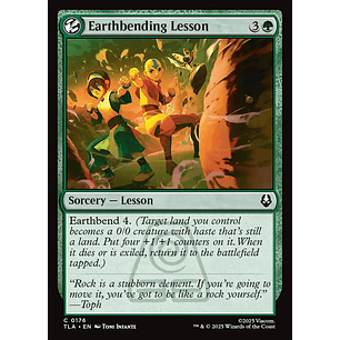 Earthbending Lesson | EN | NM | TLA