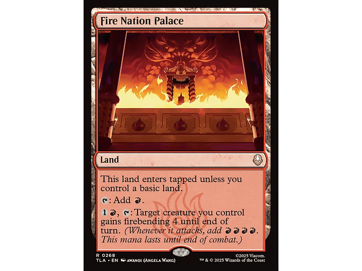 Fire Nation Palace | EN | NM | TLA 1