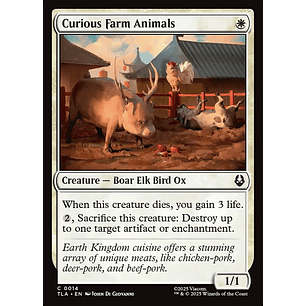 Curious Farm Animals (foil) | EN | NM | TLA