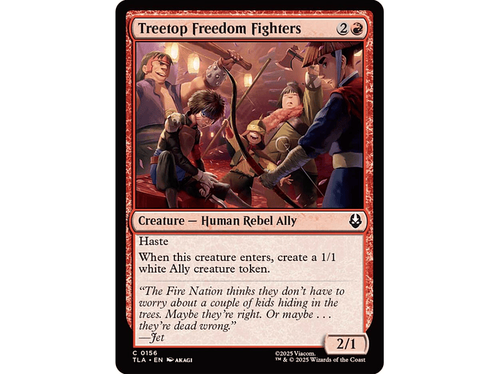 Treetop Freedom Fighters | EN | NM | TLA 1