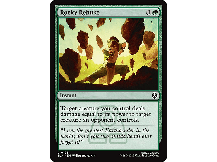 Rocky Rebuke | EN | NM | TLA 1