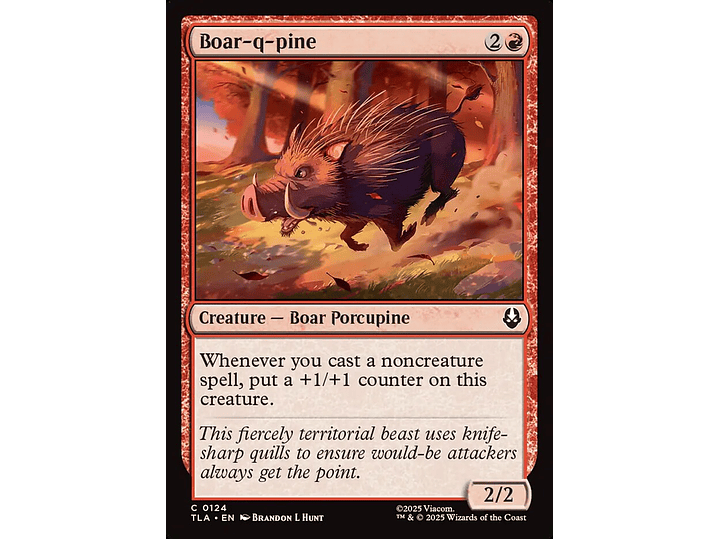 Boar-q-pine | EN | NM | TLA 1