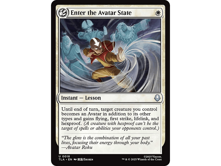 Enter the Avatar State | EN | NM | TLA 1