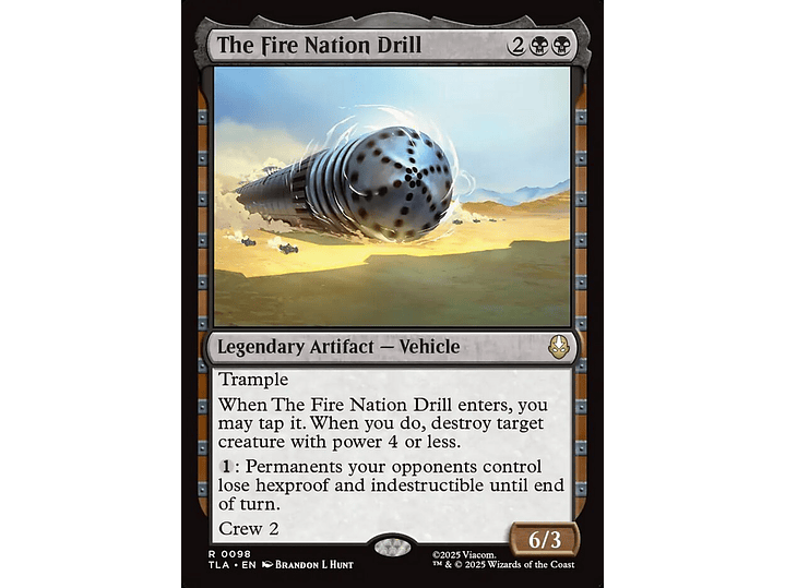 The Fire Nation Drill | EN | NM | TLA 1