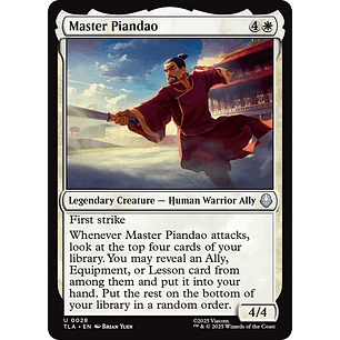 Master Piandao | EN | NM | TLA