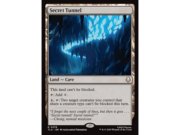 Secret Tunnel | EN | NM | TLA 1