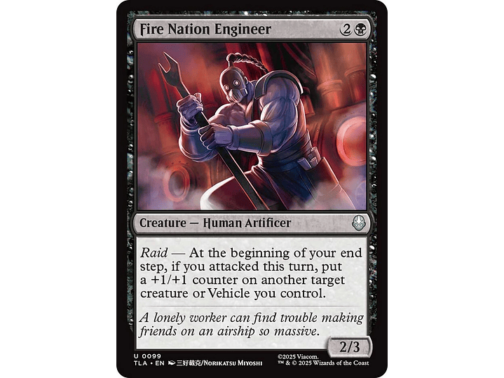 Fire Nation Engineer | EN | NM | TLA 1