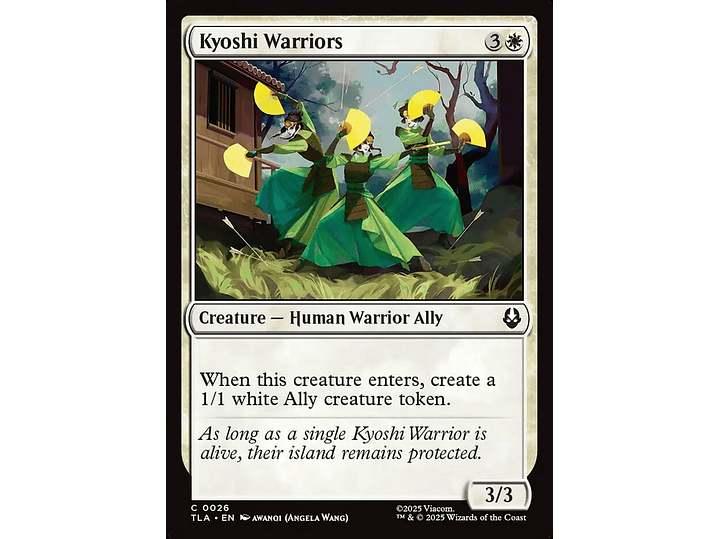 Kyoshi Warriors | EN | NM | TLA 1