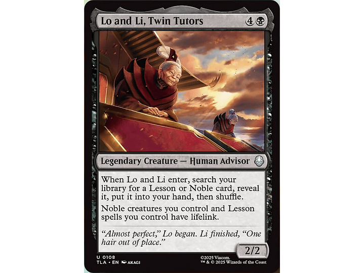 Lo and Li, Twin Tutors | EN | NM | TLA 1