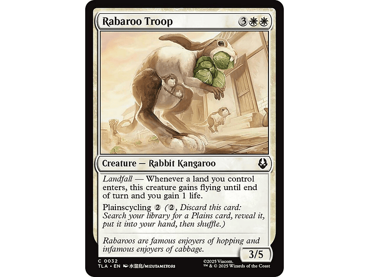 Rabaroo Troop | EN | NM | TLA 1