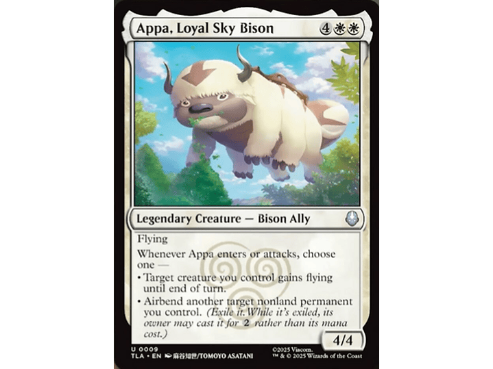 Appa, Loyal Sky Bison | EN | NM | TLA 1