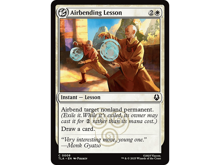 Airbending Lesson | EN | NM | TLA 1