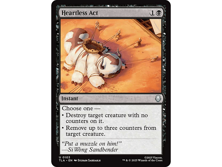 Heartless Act | EN | NM | TLA 1