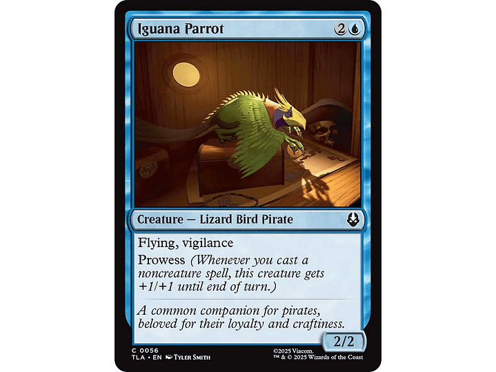 Iguana Parrot (foil) | EN | NM | TLA 1