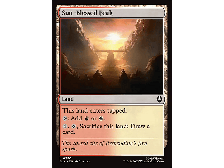Sun-Blessed Peak | EN | NM | TLA 1