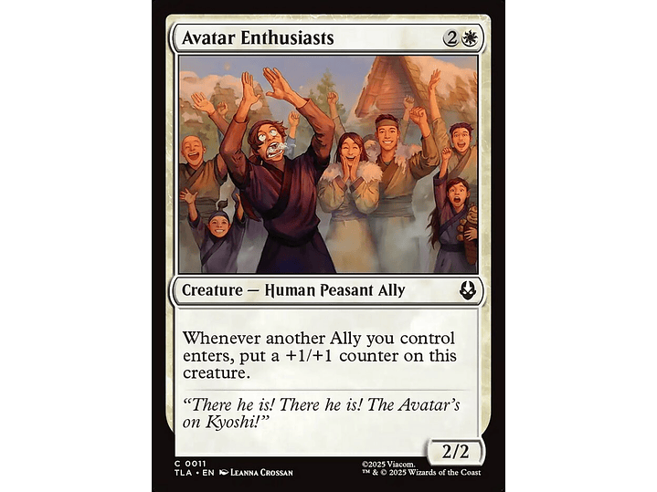 Avatar Enthusiasts | EN | NM | TLA 1