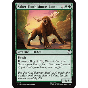 Saber-Tooth Moose-Lion | EN | NM | TLA