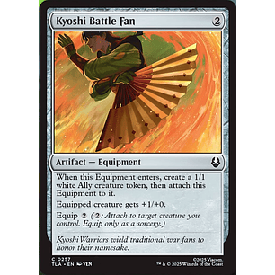 Kyoshi Battle Fan | EN | NM | TLA