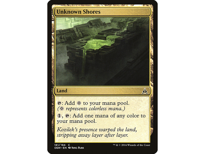 Unknown Shores (foil) | EN | NM | OGW 1