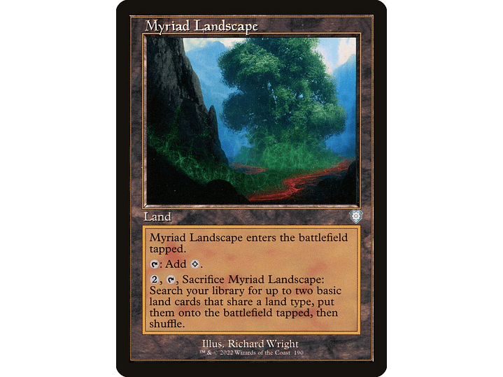 Myriad Landscape (Retro Frame) | EN | NM | BRC 1