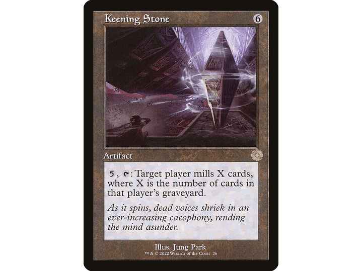 Keening Stone (Retro Frame) | ES | NM | BRR 1