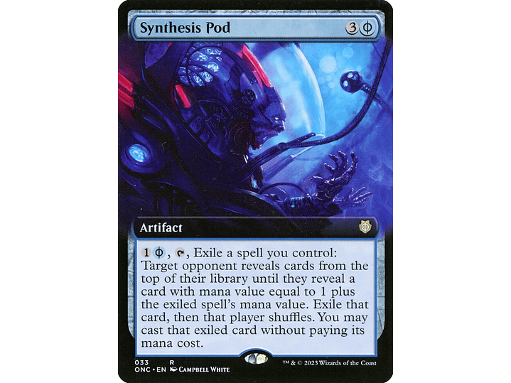 Synthesis Pod (Extended Art foil) | EN | NM | ONC 1