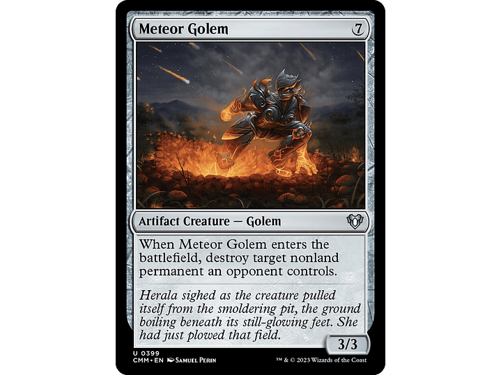 Meteor Golem (foil) | EN | NM | CMM 1