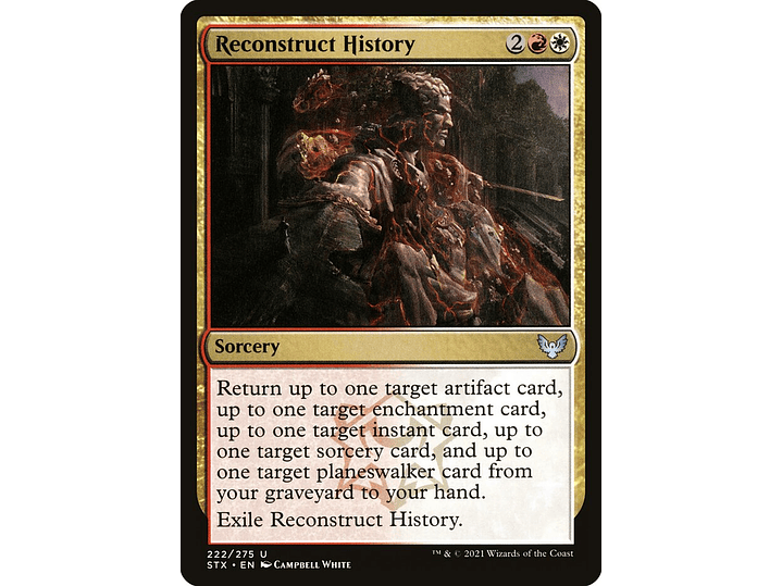 Reconstruct History (foil) | EN | NM | STX 1