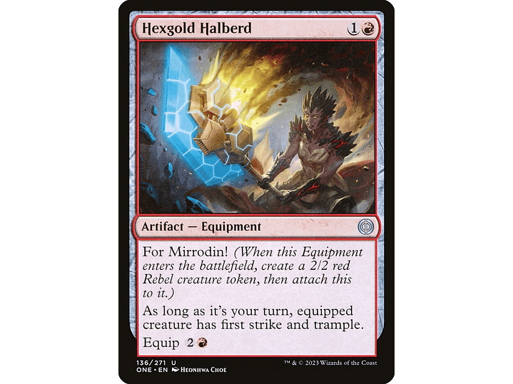 Hexgold Halberd | EN | NM | ONE 1
