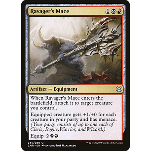 Ravager's Mace (foil) | EN | NM | ZNR