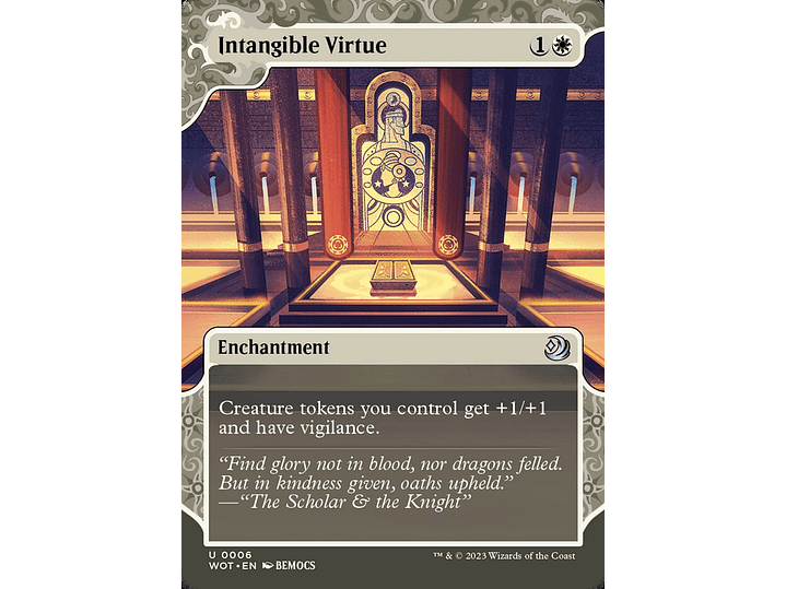Intangible Virtue (Showcase) | EN | NM | WOT 1