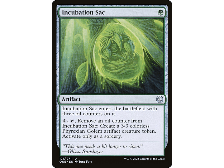 Incubation Sac (foil) | EN | NM | ONE 1