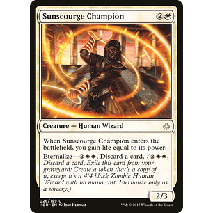 Sunscourge Champion (foil) | EN | NM | HOU