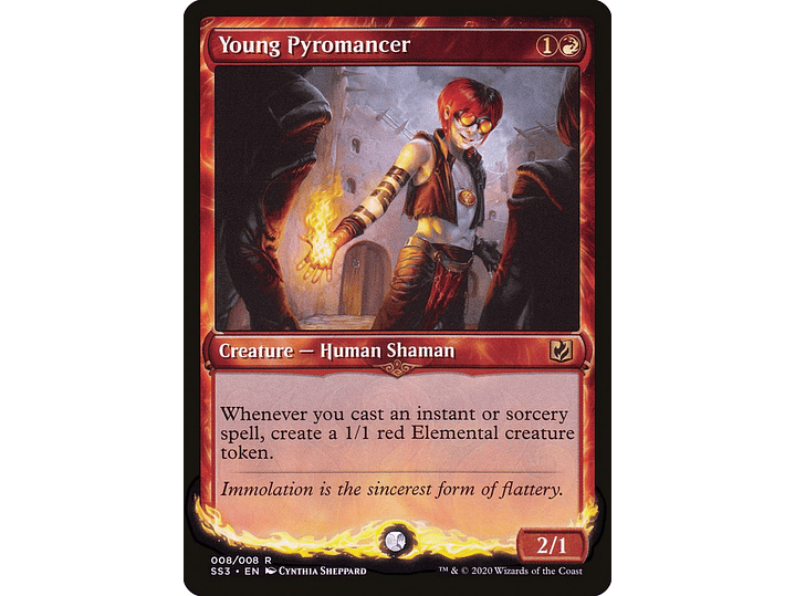 Young Pyromancer | EN | NM | SS3 1