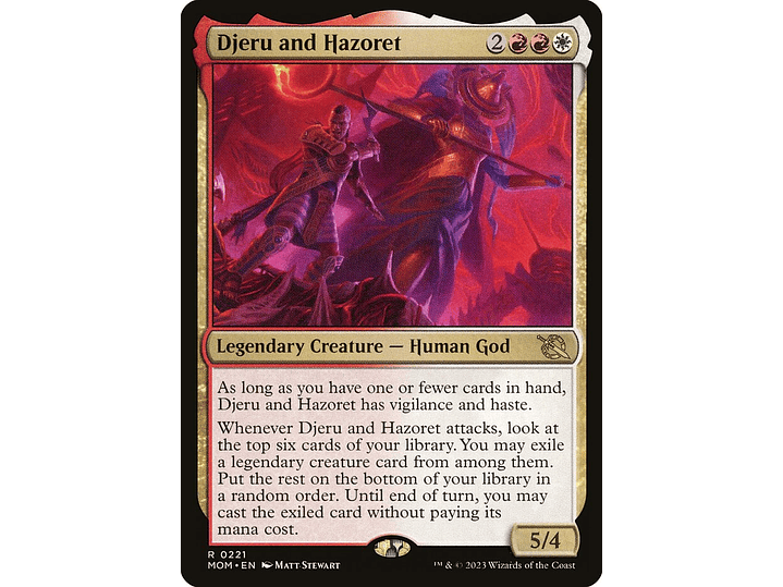 Djeru and Hazoret | EN | NM | MOM 1