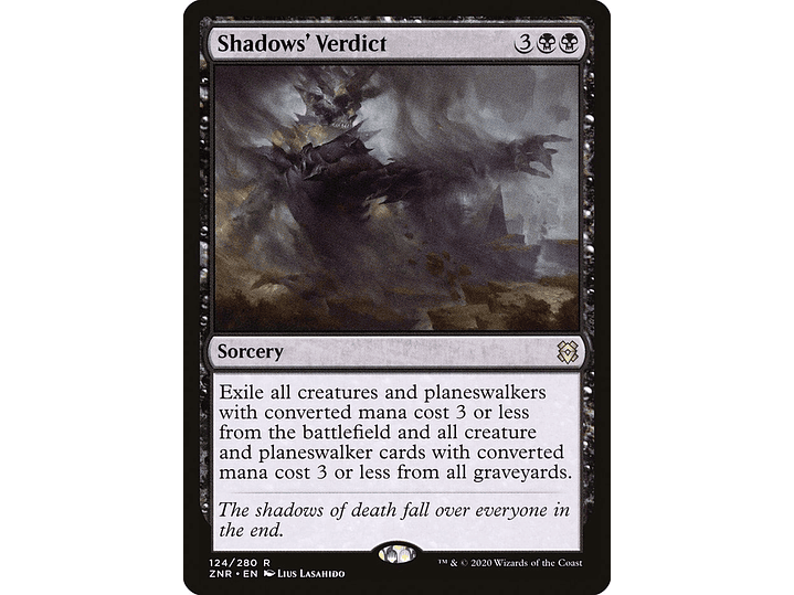Shadows' Verdict | EN | NM | ZNR 1