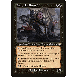 Fain, the Broker (Retro Frame) | EN | NM | BRC