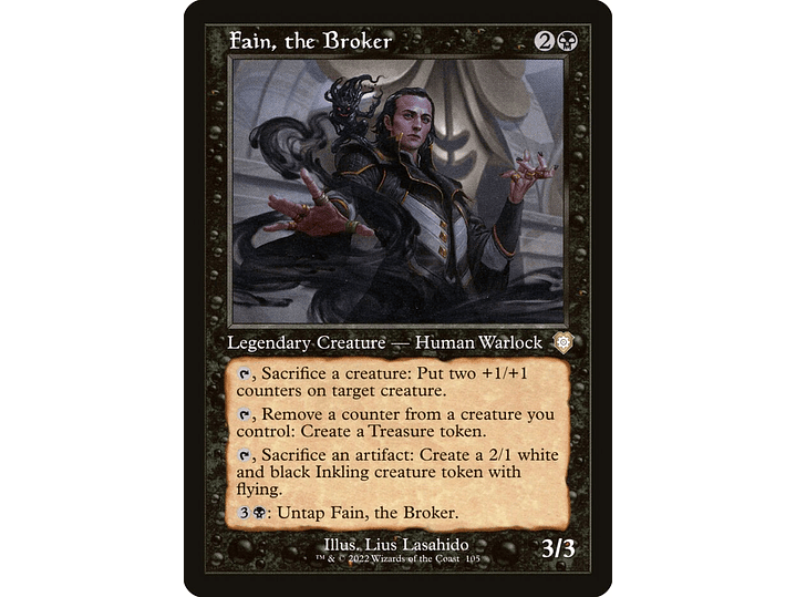Fain, the Broker (Retro Frame) | EN | NM | BRC 1
