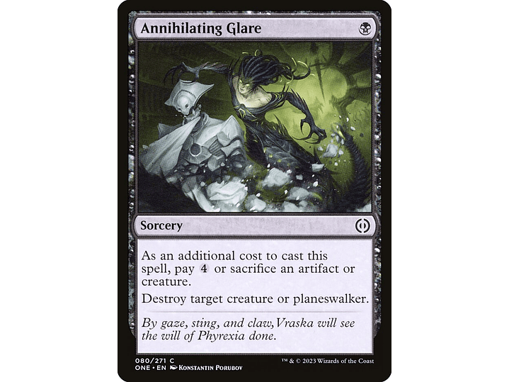 Annihilating Glare (foil) | EN | NM | ONE 1
