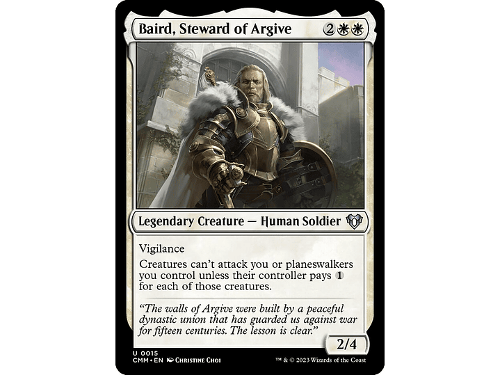 Baird, Steward of Argive (foil) | EN | NM | CMM 1