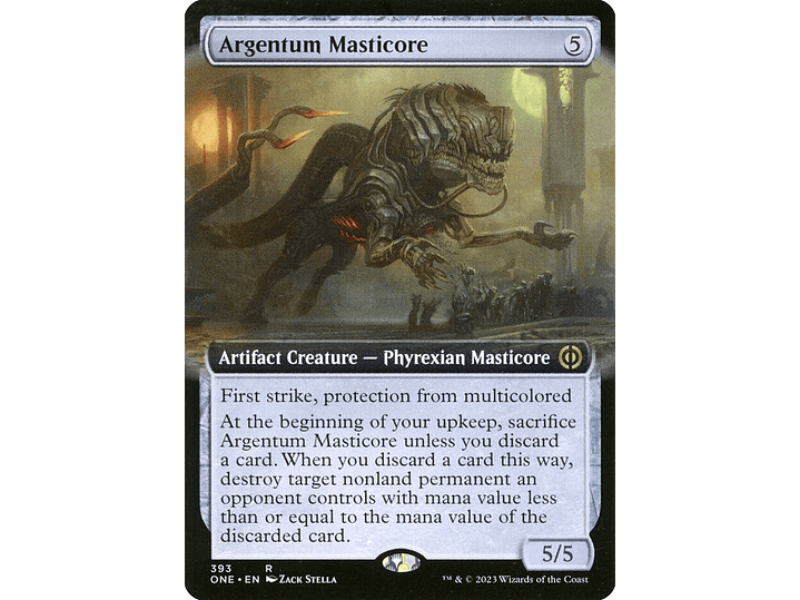 Argentum Masticore (Extended Art) | EN | NM | ONE 1