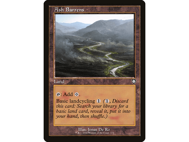 Ash Barrens (Retro Frame) | EN | NM | BRC 1