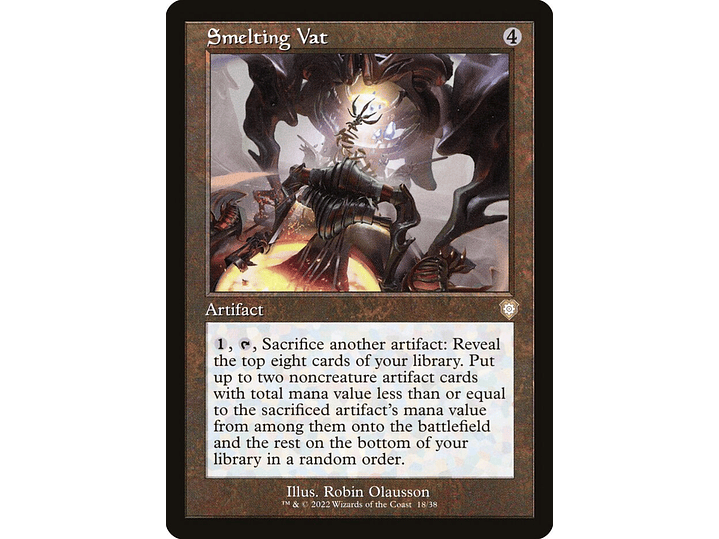 Smelting Vat (Retro Frame) | EN | NM | BRC 1