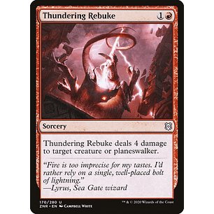Thundering Rebuke | EN | NM | ZNR