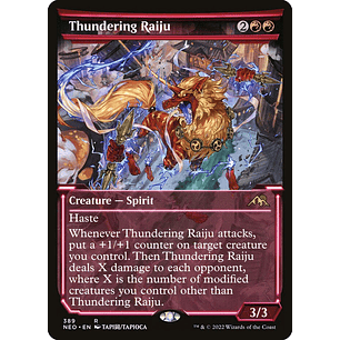 Thundering Raiju (Showcase) | EN | NM | NEO