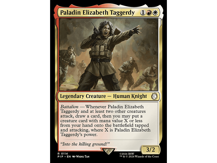 Paladin Elizabeth Taggerdy | EN | NM | PIP 1