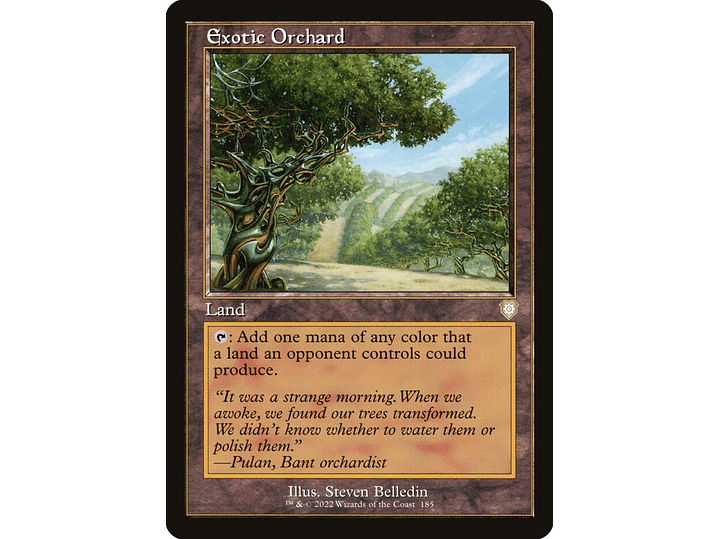 Exotic Orchard (Retro Frame) | EN | NM | BRC 1