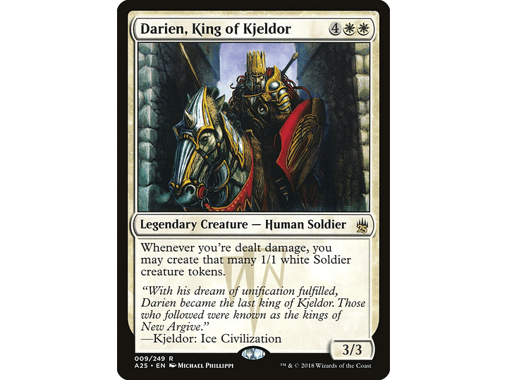 Darien, King of Kjeldor | EN | NM | A25 1