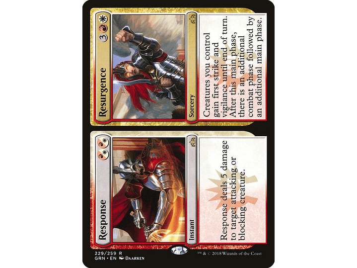 Response // Resurgence (foil) | EN | NM | GRN 1