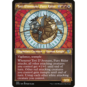 Tori D'Avenant, Fury Rider (Showcase foil) | EN | NM | DMU